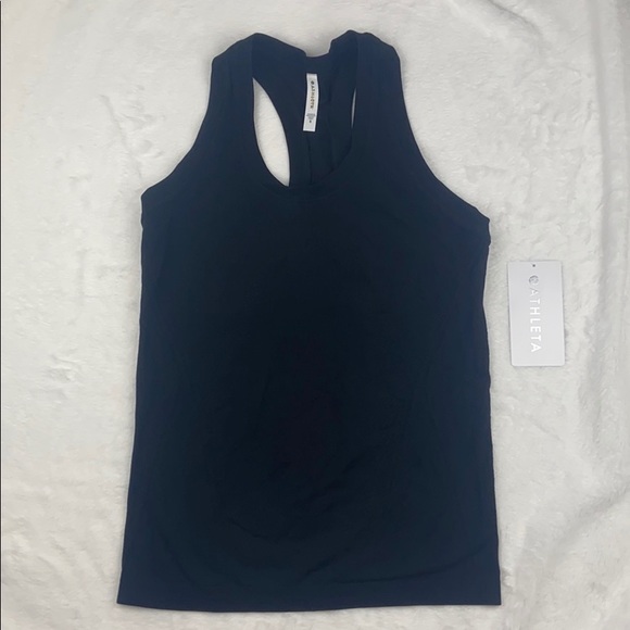 NWT Athleta Momentum Tank // Black - Picture 4 of 12